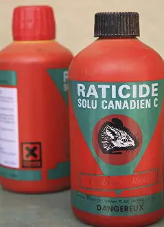 Packaging: Products for the destruction of rats, harmful acronym