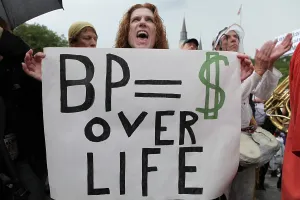 Protest: Protest against BP