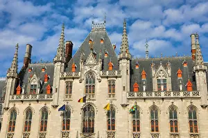 Brugge: The Provinciaal Hof or Province Court, a Neogothic