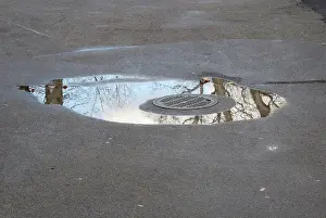 Drainage: Puddle after Rain