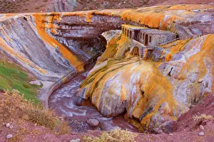 Puente: Puente del Inca - natural rock bridge