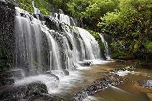Purakaunui: Purakaunui Falls, Catlins, South Otago