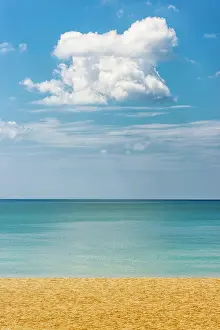 Silence: Puristic seascape near Ko Lanta, beach, beach holiday