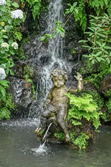 Angel: Putto Fountain, Monte Palace Tropical Garden, Monte