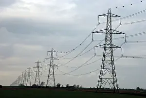 Commerical: Pylon line Norfolk, UK
