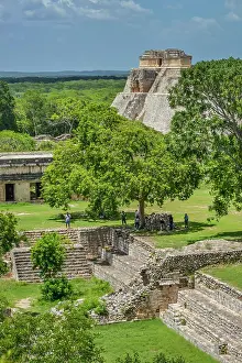 Ruins: Pyramid of the Magician (Piramide del Adivino)