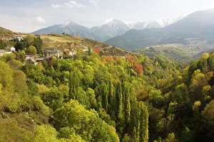 Louis: Pyrenees in autumn, looking east to Mt. Canigou