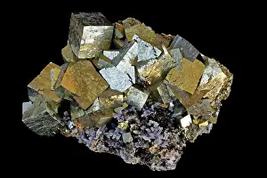 Brazzle: Pyrite (FeS2) (Iron sulfide)