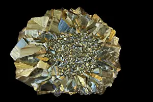 Brazzle: Pyrite (FeS2) (Iron sulfide)