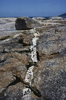 Intrusive: Quartz Vein in Granite