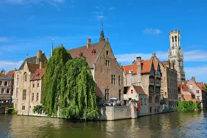 Canals: Quay of the Rosary or Rozenhoedkaai and the Belfry
