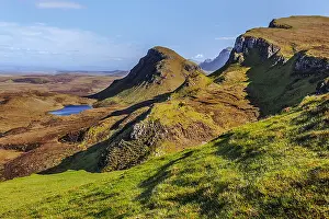 Trotternish: Quiraing - view from the mountain of Quiraing over