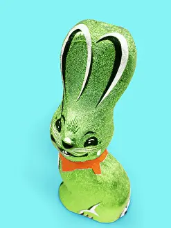 Foil: Rabbit - foil covererd chocolate easter rabbit