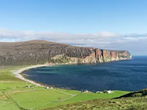 Settlement: Rackwick Bay with settlement, island of
