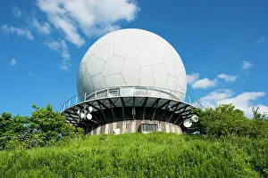 Dome: Former radar dome, radome, today a viewing platform