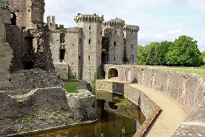 Monmouth: Raglan Castle Ruins
