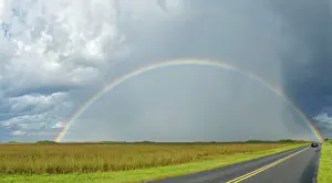 Everglades: Rainblow - over the Everglades