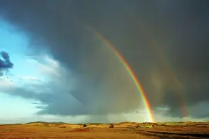 Showers: Rainbow - and March showers