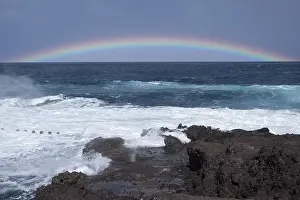 250417: Rainbow over the sea, Tenerife
