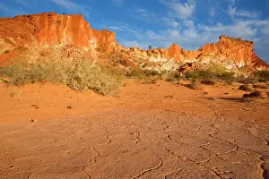 Ablaze: Rainbow Valley - colourful rock formation with
