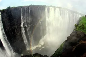 Rainbows: Rainbow at Victoria Falls
