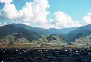 Eric Lindgren: Raised beaches - wave-cut platform - Staircase-like