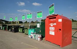 Bins: Range skips for domestic recycling