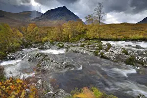 Rapids: Rapids at Buachaille Etive Mor in the Western H