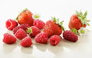 Idaeus: Raspberry, Rubus idaeus cultivar and Strawberry