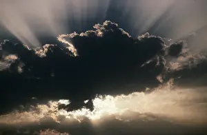 Sympathy: Rays of Sun behind CLOUD