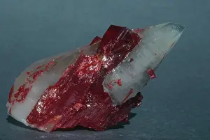 Hunan: Realgar with Calcite