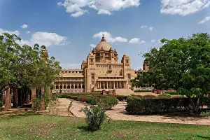 20th: Rear view of Umaid Bhawan Palace hotel