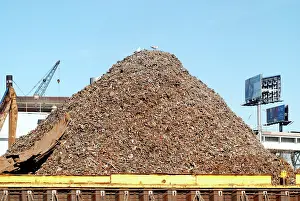 Recycling: Recycling Barge, Newtown Creek, NYC