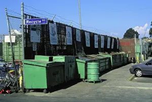 Recycling: Recycling Center, Santa Monica, CA
