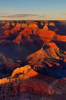 250119: Red rock of the Grand Canyon seen from the South