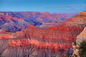 250119: Red rock of the Grand Canyon seen from the South