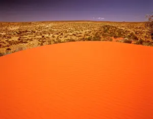 Disappointment: Red sand dunes near Lake Disappointment