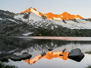 Stunning: Reichenspitz mountain range in the Zillertal