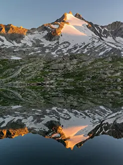 Reddish: Reichenspitz mountain range in the Zillertal
