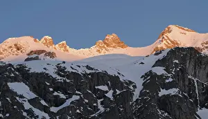 Salzburg: Reichenspitze mountain range (Zillertertal