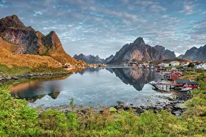 Moskenesy: Reine, Lofoten, Nordland, Norway, Europe