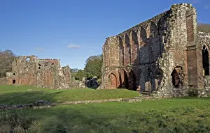 Cumbria: Remains of Furness Abbey Barrow-in-Furness Cumbria