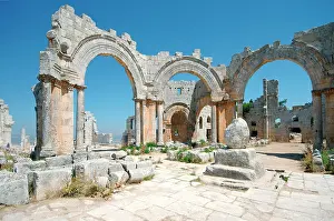 Times: Remains of the pillar of Saint Simeon Stylites