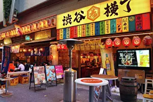 Paul Brown: Restaurant in Miyashita Park in Shibuya, Tokyo, Japan