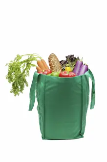 Sack: Reusable bag with fresh produce