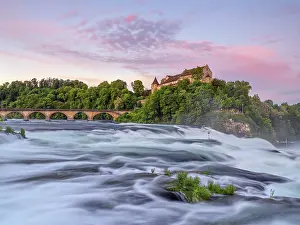 Castle: Rhine Falls with Laufen Castle