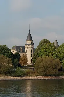 Turret: Rhine River at Oberkassel, suburb of Bonn