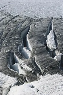 Crevasse: Rhone Glacier