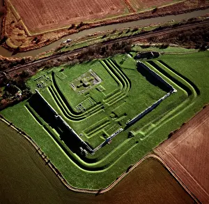 Kent: Richborough Roman fort (Rutupio), Kent