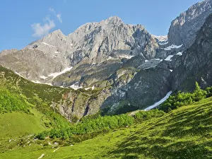 Berchtesgaden: Riedingtal with Hochknnig, Riedingalm, Mahlbach